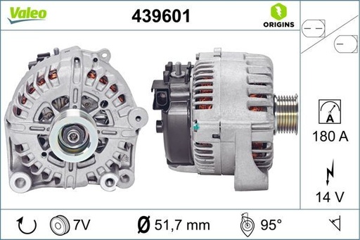 [439601] ALTERNATOR VALEO BMW