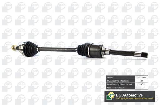 [DS5601R] DRIVE SHAFT FRONT RH BGA MERC
