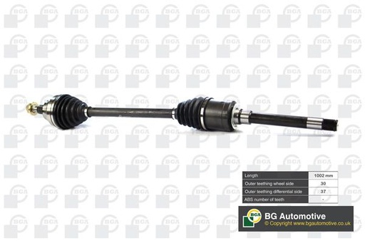 [DS5601R] DRIVE SHAFT RHF BGA MERC