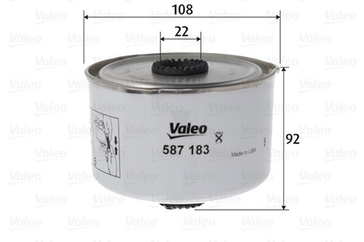 [587183] FUEL FILTER VALEO LAND ROVER