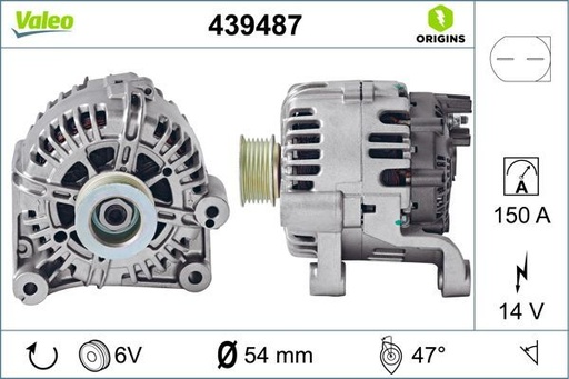 [439487] ALTERNATOR VALEO BMW