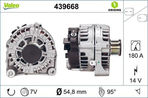 [439668] ALTERNATOR VALEO BMW