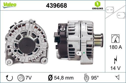 [439668] ALTERNATOR VALEO BMW