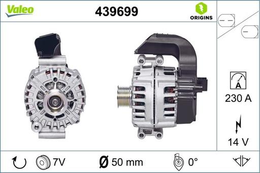[439699] ALTERNATOR VALEO BMW/ROLLS ROYCE