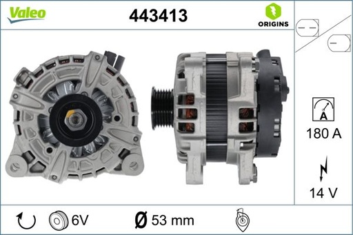 [443413] ALTERNATOR VALEO LAND ROVER JAGUAR