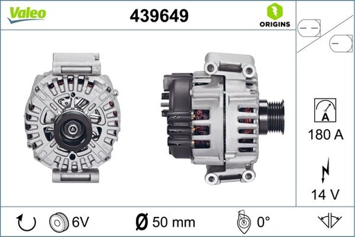 [439649] ALTERNATOR VALEO MERC