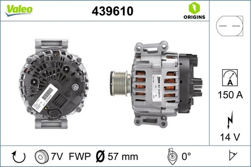 [439610] ALTERNATOR VALEO MERC