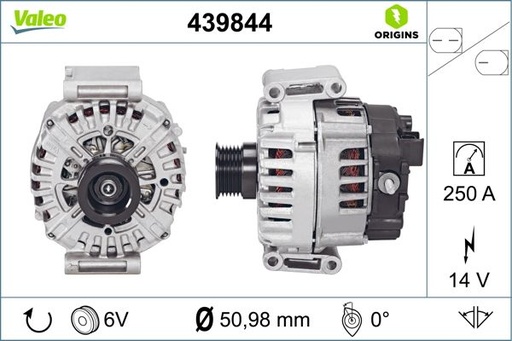 [439844] ALTERNATOR VALEO MERC