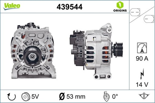 [439544] ALTERNATOR VALEO MERC