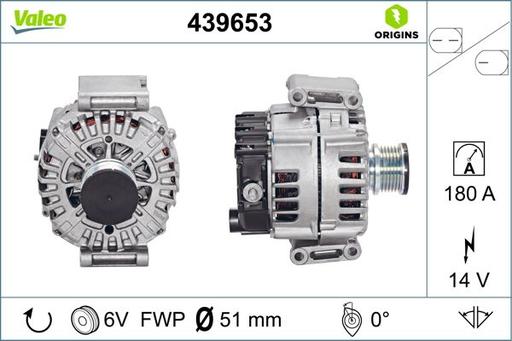 [439653] ALTERNATOR VALEO MERC
