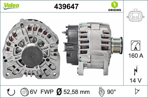 [439647] ALTERNATOR VALEO RENAULT
