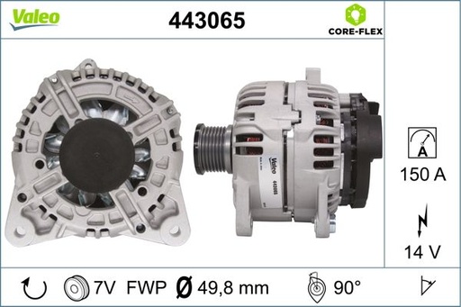 [443065] ALTERNATOR VALEO RENAULT