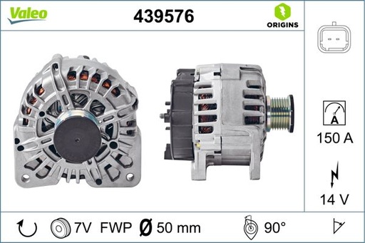 [439576] ALTERNATOR VALEO RENAULT