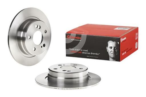 [08.5346.10] BRAKE DISC REAR 278MM BREMBO MERC