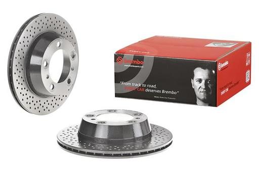 [09.8998.11] BRAKE DISC REAR 299MM BREMBO PORSCHE