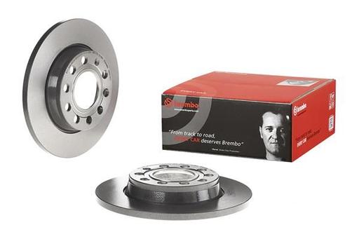 [08.9918.21] BRAKE DISC REAR 255MM BREMBO VAG