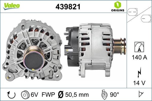 [439821] ALTERNATOR VALEO VAG