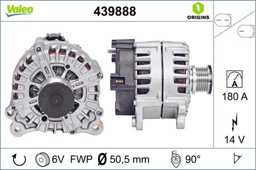 [439888] ALTERNATOR VALEO VAG