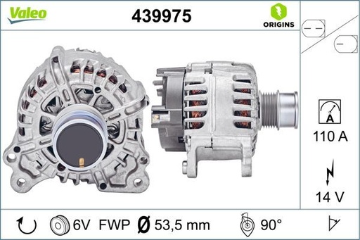 [439975] ALTERNATOR VALEO VAG