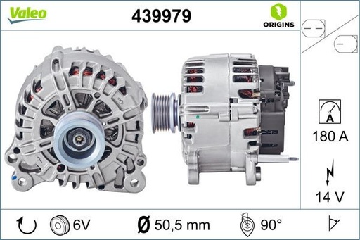 [439979] ALTERNATOR VALEO VAG