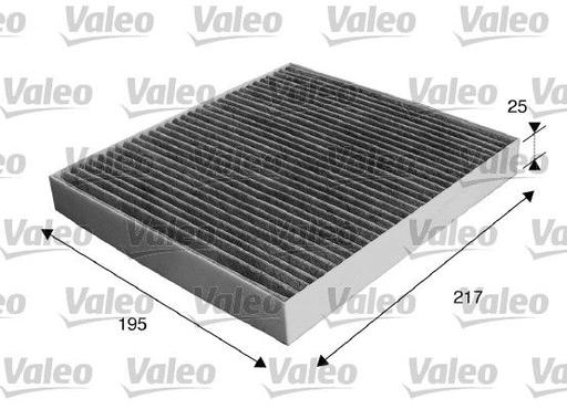 [715537] CABIN FILTER [CARBON] VALEO FIAT JEEP