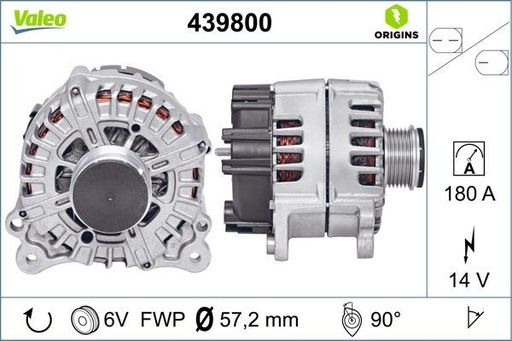 [439800] ALTERNATOR VALEO VAG PORSCHE