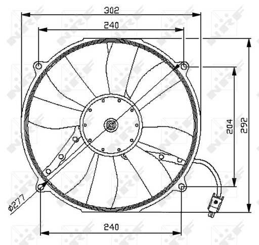 [47046] A/C THERMOFAN LH NRF MERC