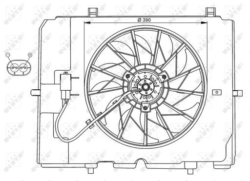 [47067] A/C THERMOFAN NRF MERC