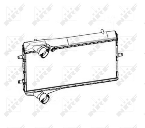 [50548] RADIATOR LH NRF PORSCHE