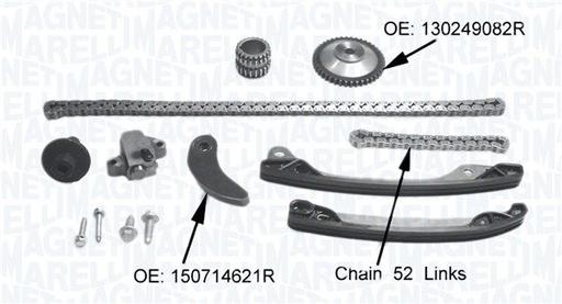 [MCK1360] TIMING CHAIN KIT MAGNETI MARELLI RENAULT
