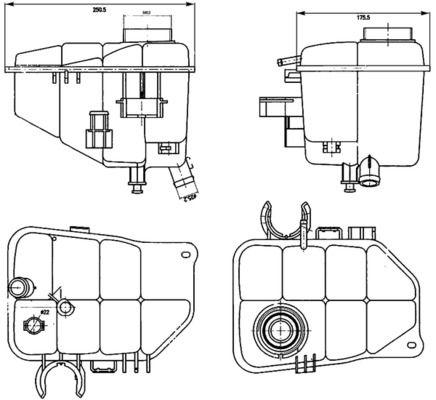 [CRT 126 000S] EXPANSION TANK MAHLE MERC