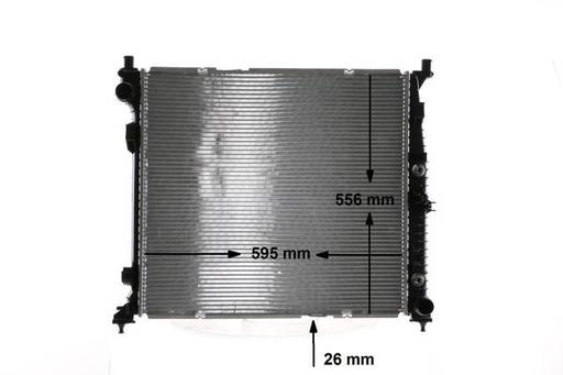 [CR 1906 000S] RADIATOR MAHLE MERC