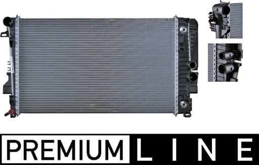 [CR 1173 000P] RADIATOR MAHLE MERC