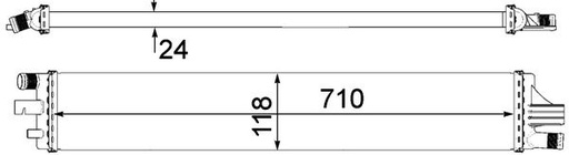 [CR 2163 000P] RADIATOR MAHLE RENAULT