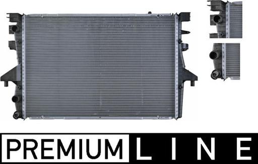 [CR 585 000P] RADIATOR MAHLE VAG