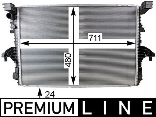 [CR 805 000P] RADIATOR MAHLE VAG