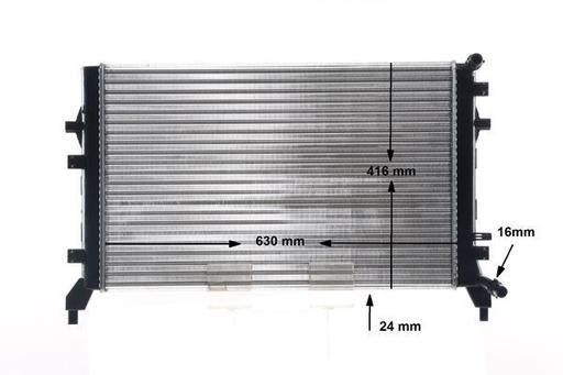 [CR 1382 000S] RADIATOR MAHLE VAG