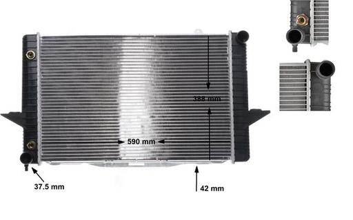 [CR 164 000S] RADIATOR MAHLE VOLVO