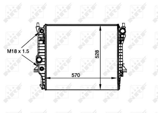 [53805] RADIATOR NRF JAGUAR