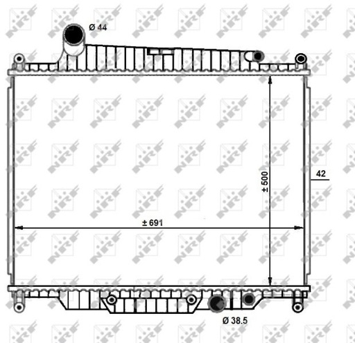[59096] RADIATOR NRF LAND ROVER