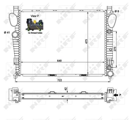 [55325] RADIATOR NRF MERC