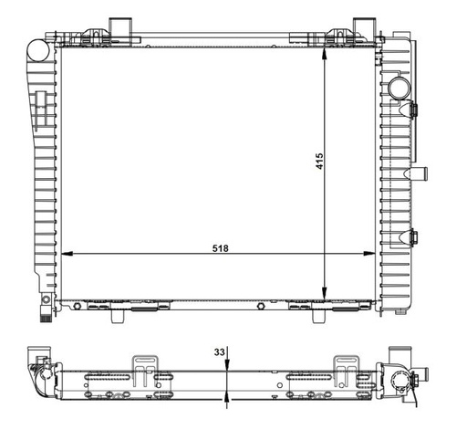 [50593] RADIATOR NRF MERC