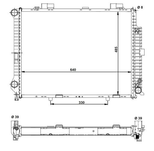 [58098] RADIATOR NRF MERC