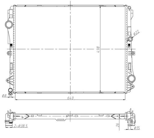 [50041] RADIATOR NRF MERC