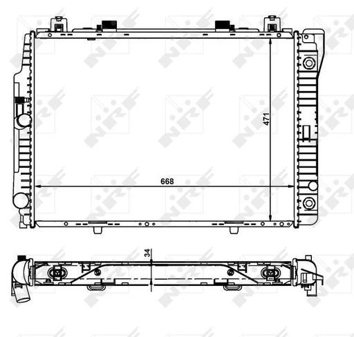 [55315] RADIATOR NRF MERC