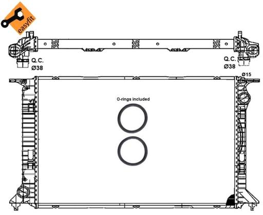 [53064] RADIATOR NRF VAG