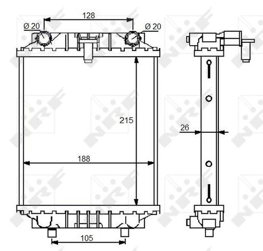 [59125] RADIATOR NRF VAG