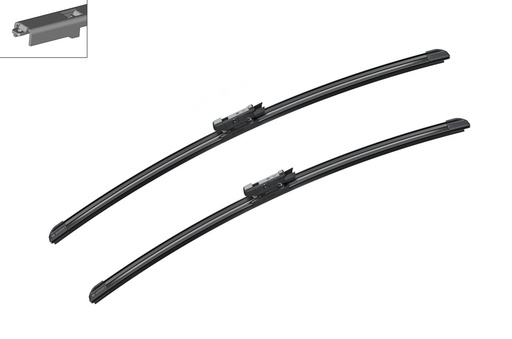 [A955S] AEROTWIN SET E60 E61 E63 E64 5 & 6 BOSCH