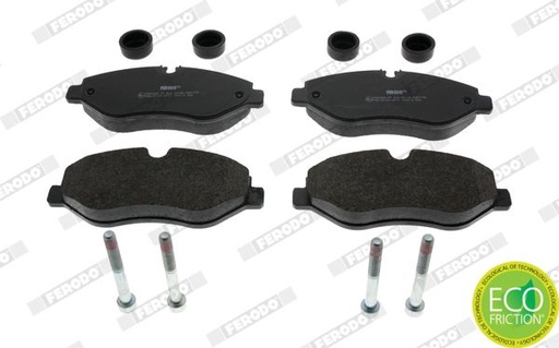 [FVR1778] FRONT PADS FERODO WITHOUT SENSORS MERC VAG - BREMBO CALIPER VERSION