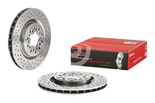 [09.7267.50] BRAKE DISC FRONT REAR 330MM BREMBO FERRARI